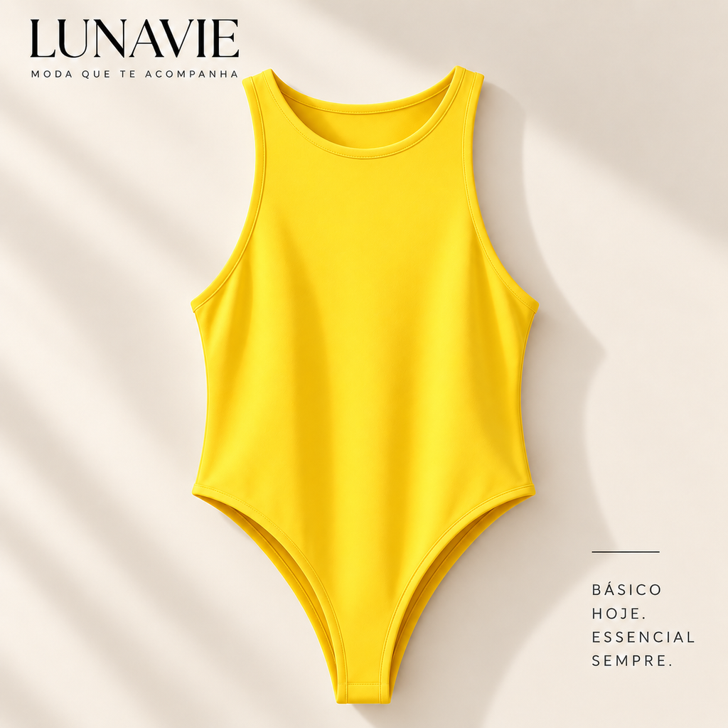 Body Feminino Regata  — Básico, Elegante e Versátil