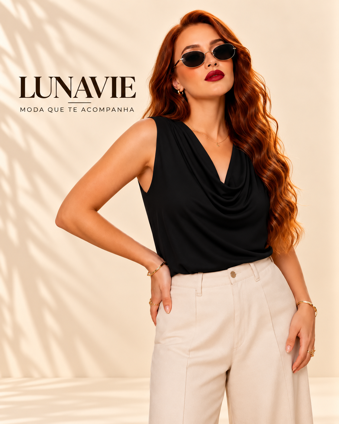 Blusa Feminina Multiforme Gola Boba