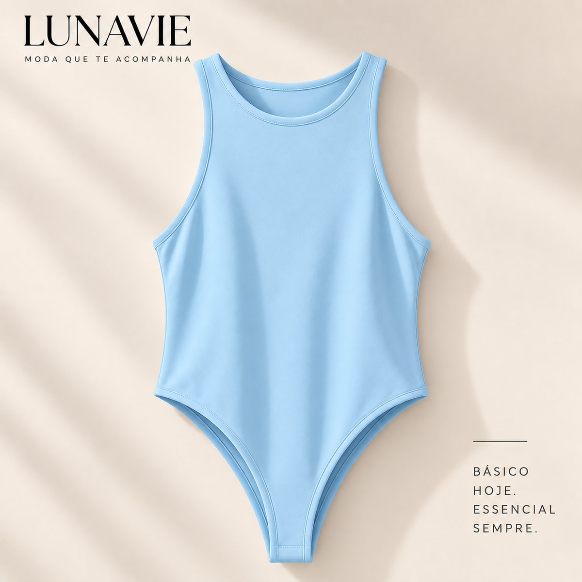 Body Feminino Regata  — Básico, Elegante e Versátil