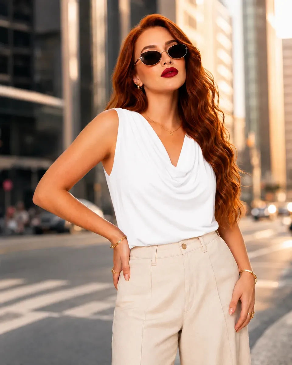 Blusa Feminina Multiforme Gola Boba