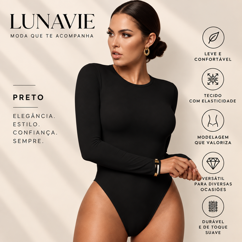 Body Serena Manga Longa