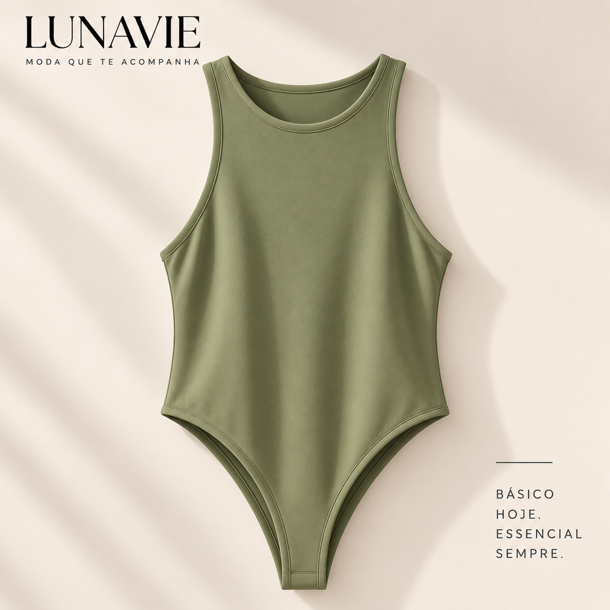 Body Feminino Regata  — Básico, Elegante e Versátil