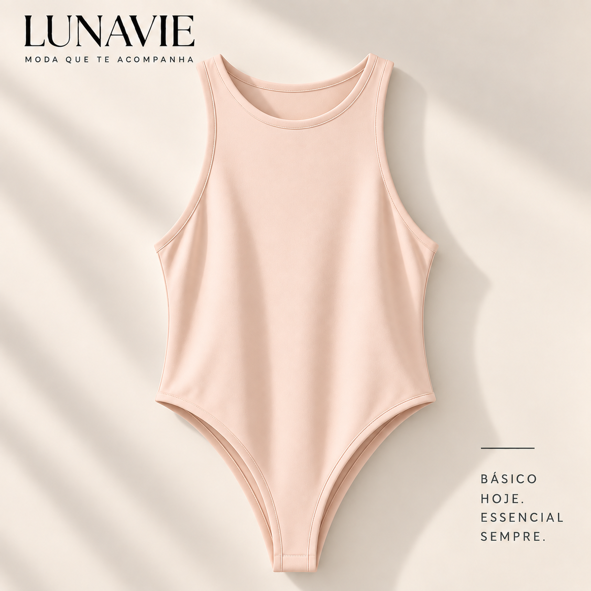 Body Feminino Regata  — Básico, Elegante e Versátil